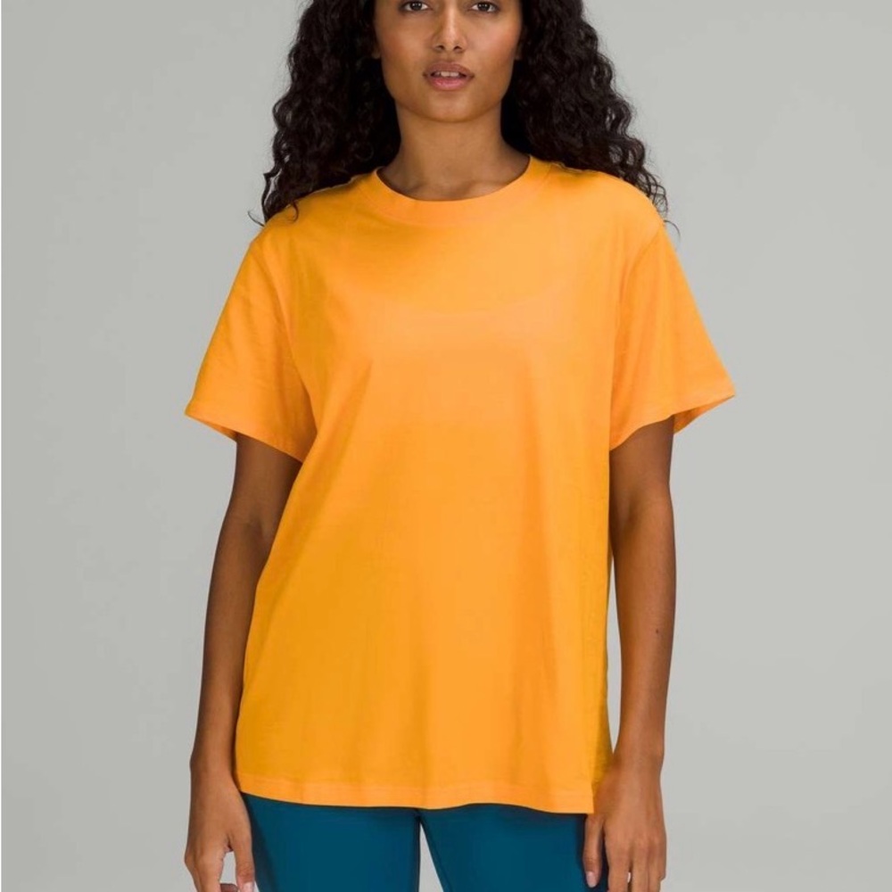 Lululemon All Yours Short Sleeve T-Shirt Clementine